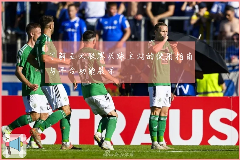 了解五大联赛买球主站的使用指南与平台功能展示
